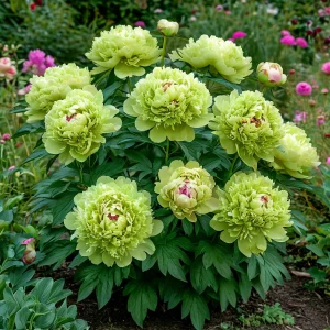 Пион Зеленые Бобы купить по цене от 610р. в интернет-магазине «Посадика» с доставкой почтой в в Красноуфимске и по всей России – [изображение №1].